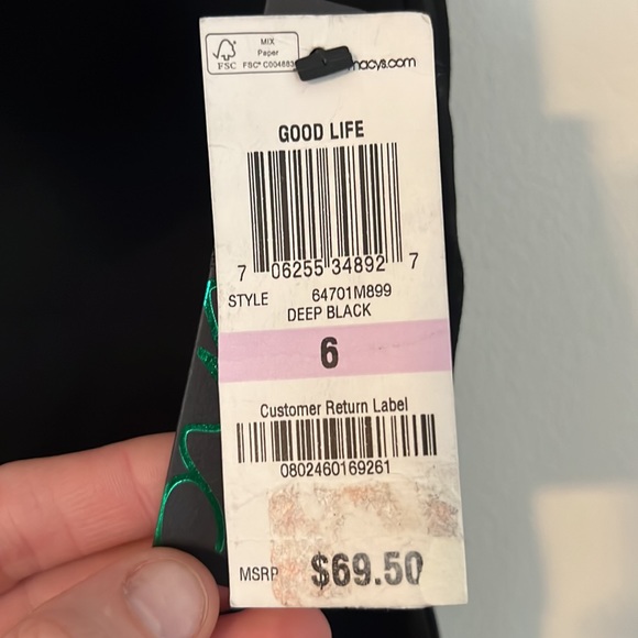 INC black flare leg trouser - Picture 9 of 9